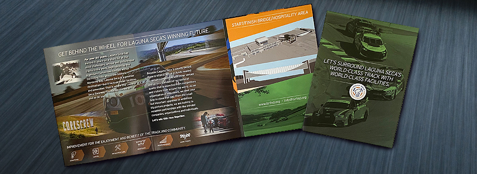 Laguna Seca Raceway Foundation Brochure/Folder
