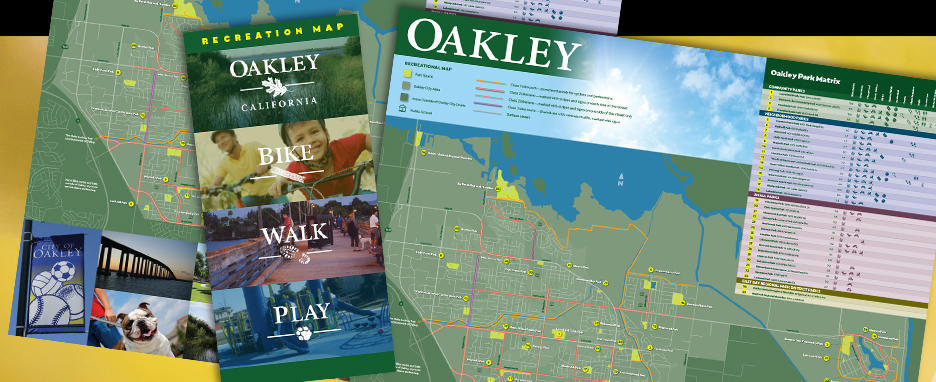 City of Oakley Recreation Map