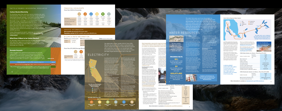 City of Palo Alto Utilities At-a-Glance Brochure