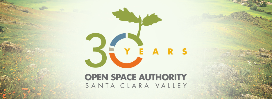 Open Space Authority 30-year logo