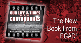 Our Life and Timnes with the Earthquakes—The New Book From EGAD